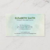 Carte De Visite Yin Yang - Équilibre de la nature (Dos)