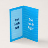 Carte De Visite Yin Yang Poisson Carton vertical (Intérieur)