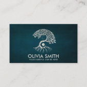 Carte De Visite Yin Yang Tree - juste perle (Devant)