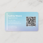 Carte De Visite Yoga (Devant)