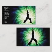 Carte De Visite Yoga (Devant / Derrière)