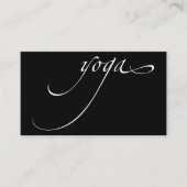 Carte De Visite Yoga (Devant)