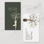 Carte De Visite Yoga (Devant / Derrière)