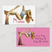 Carte De Visite yoga aérien Thunder_Cove (Devant / Derrière)