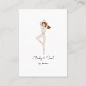 Carte De Visite  Yoga Business Card (Devant)