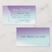 Carte de visite Yoga facile (Devant / Derrière)