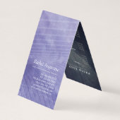 Carte De Visite Yoga Instructeur Gold Mandala Tarifs (Dos)