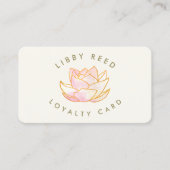 Carte De Visite Yoga Loyauté 10 Visit Punch (Devant)