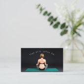 Carte De Visite Yoga Mat, Instructeur de Yoga (Debout devant)