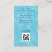 Carte De Visite Yoga Pose et Mandala (Dos)