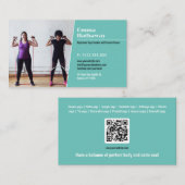 Carte De Visite Yoga | Professeur professionnel (Devant / Derrière)