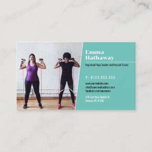 Carte De Visite Yoga   Professeur professionnel