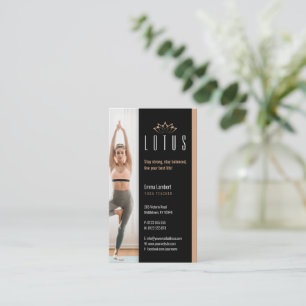 Carte De Visite Yoga   Professeur professionnel