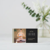 Carte De Visite Yoga | Professeur professionnel (Debout devant)
