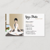 Carte De Visite Yoga | Professionnel (Devant)