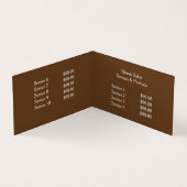 Carte De Visite Yoga Zen Aromathérapie SPA de soins de la peau Mas (Intérieur)