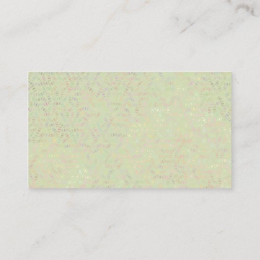 Carte De Visite yogafrosch (Dos)