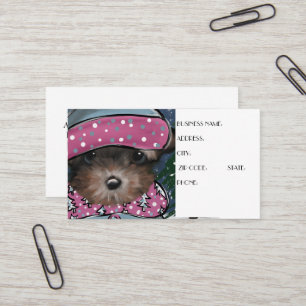 Carte De Visite Yorkie Poo
