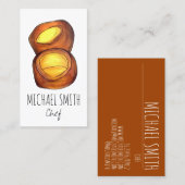 Carte De Visite Yorkshire Pudding Nord Angleterre Royaume-Uni (Devant / Derrière)