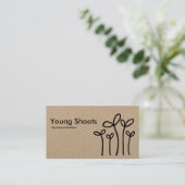 Carte De Visite Young Shoots - (Kraft) (Debout devant)