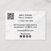 Carte De Visite Your Logo Here Custom (Dos)