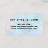 Carte De Visite your logo pastry shop (Dos)