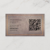 Carte De Visite YOUTUBE Channel Advertisement QR Code Photo (Dos)