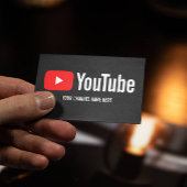 CARTE DE VISITE YOUTUBE CREATOR PODCASTER SUBSCRIBE QRCODE PHOTO