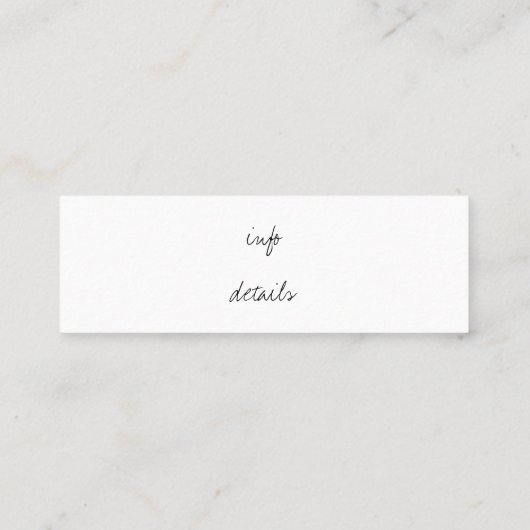 carte de visite youtube tendance (Dos)