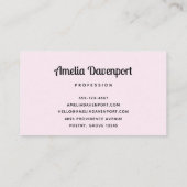 Carte De Visite Yummy Ice Cream Trio Vibe été (Dos)