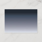 Carte De Visite Zazzle foncé - potelé (Dos)