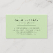 Carte De Visite Zebra Print, Zebra Stripes, Noir Et Blanc (Dos)