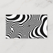 Carte De Visite Zebra Stripes (Devant)