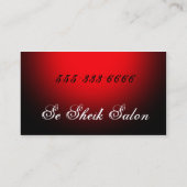 Carte De Visite zèbre (Dos)