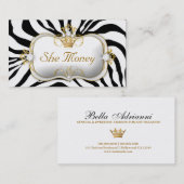 Carte De Visite Zèbre de 311 Ciao Bella (Devant / Derrière)