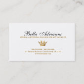 Carte De Visite Zèbre de 311 Ciao Bella (Dos)