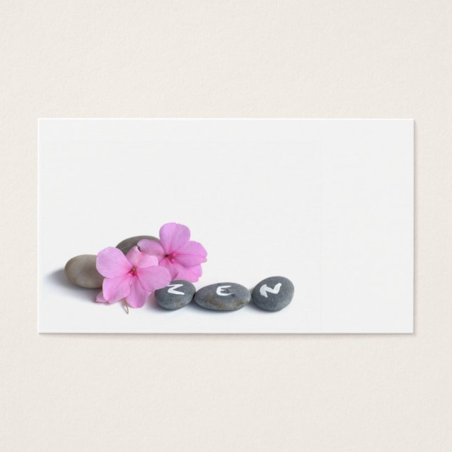 carte de visite zen (Devant)