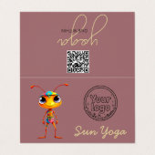 Carte De Visite Zen Ants 1 (Extérieur déplié)