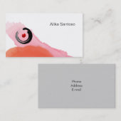 Carte De Visite Zen - Aquarelle (Devant / Derrière)
