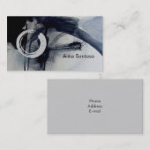 Carte De Visite Zen - Aquarelle (Devant / Derrière)