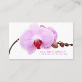 Carte De Visite Zen Aromathérapie SPA Beauté Salon Esthétique (Devant)