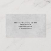 Carte De Visite Zen Enso Circle and Zen stones (Dos)