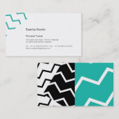 Carte De Visite Zig et Zag Mint (Devant / Derrière)