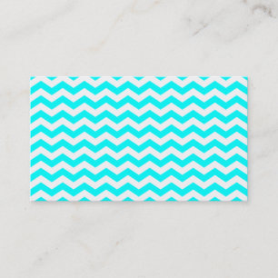 Carte De Visite Zig Zags Blancs