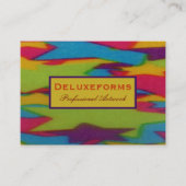 Carte De Visite Zigzag Dyes (Devant)