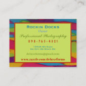 Carte De Visite Zigzag Dyes (Dos)