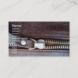 Carte De Visite Zipper