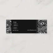 Carte de visite Zizzago Australian Wild Dreams (Dos)