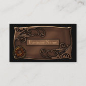 Carte de visite Zizzago conception Steampunk (Devant)