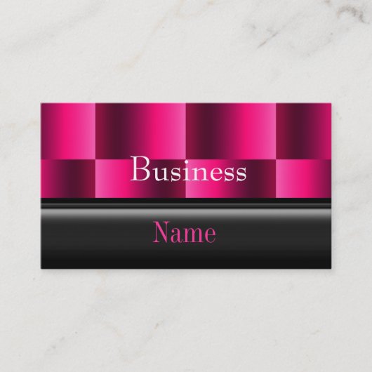 Carte de visite Zizzago Rose Rich Reflect (Devant)